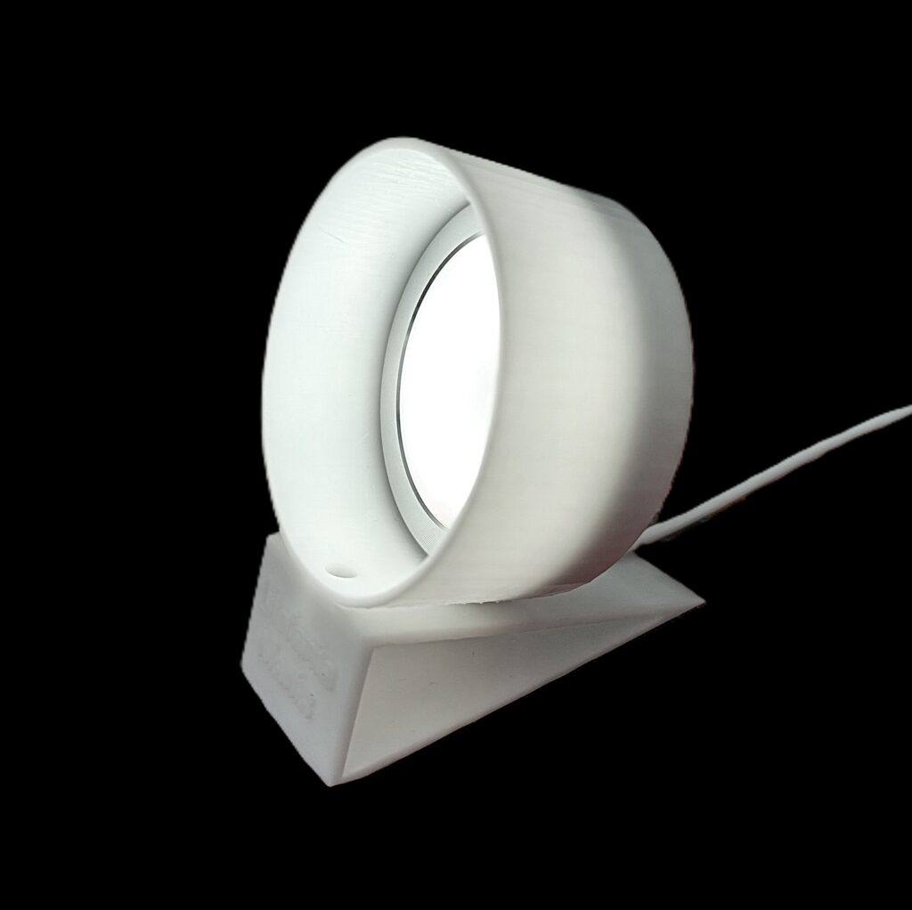 Lampada LED a corrente con supporto per litofania personalizzata